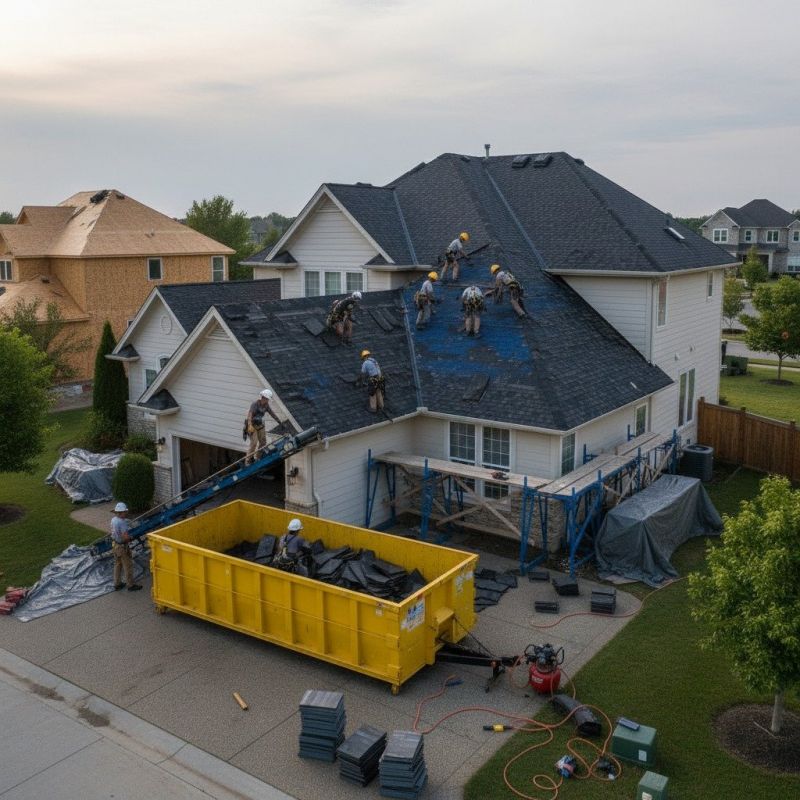 Residential Roof Replacement in Worcester, MA