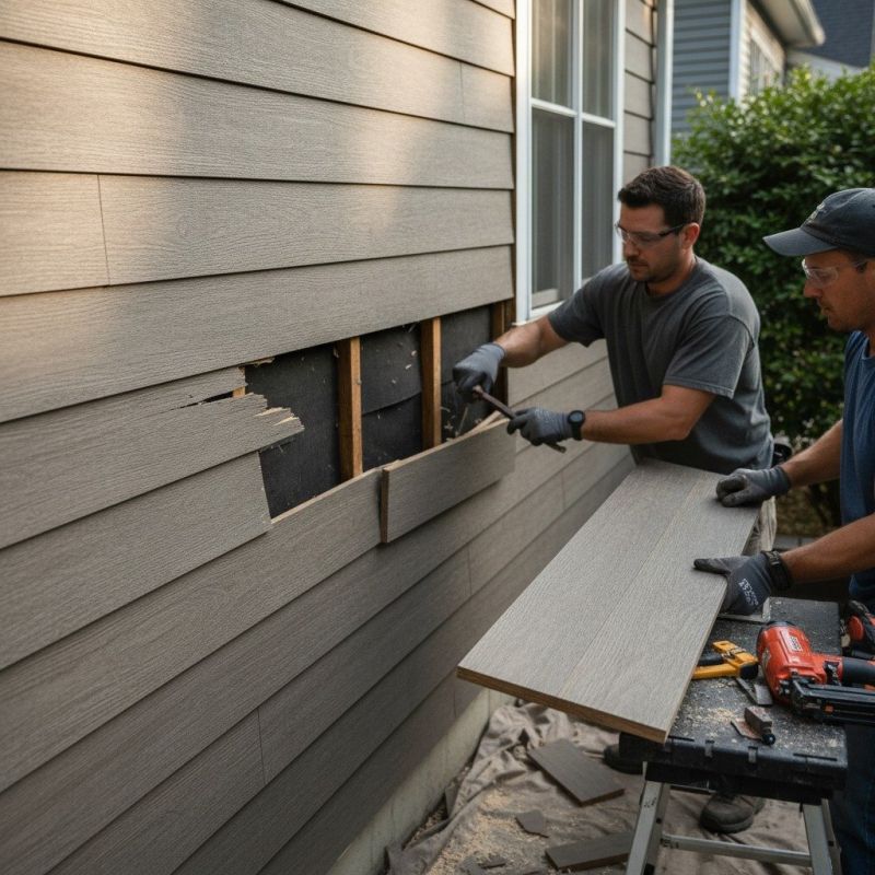 Garage Siding Repair